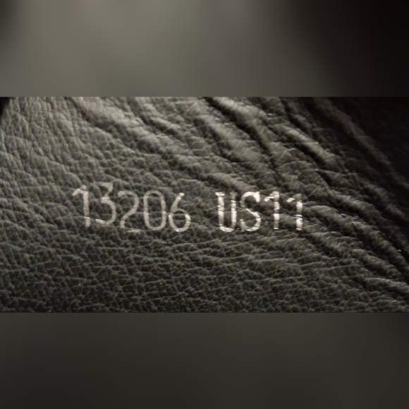 NWOT Tuk Black Leather Chunky Platform Creeper Goth Emo Moto Heel Shoe SZ 11 - Picture 9 of 9